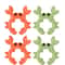 41PCS Silicone Spatula Rack Small Crab AntiScalding Pot Clip Universal Spoon Holder Clip Overflow S 11