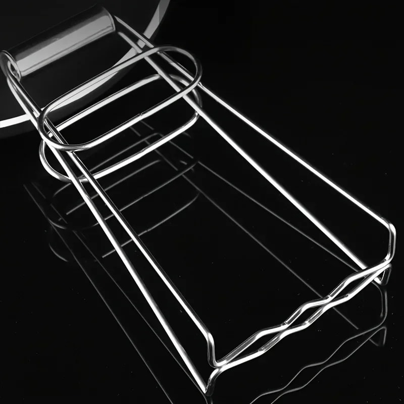 1-5PCS Stainless Steel Foldable Hot Dish Clamp, Anti-Scald Bowl Clip, Plate Pot Gripper, Kitchen Utensil Holder Tool