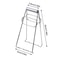 1-5PCS Stainless Steel Foldable Hot Dish Clamp, Anti-Scald Bowl Clip, Plate Pot Gripper, Kitchen Utensil Holder Tool