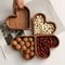 Heart Shaped Plates, Decorative Wooden Pallets for Dessert Tray, Serving Tray, Candy Dishes, Perfect for Home Decor