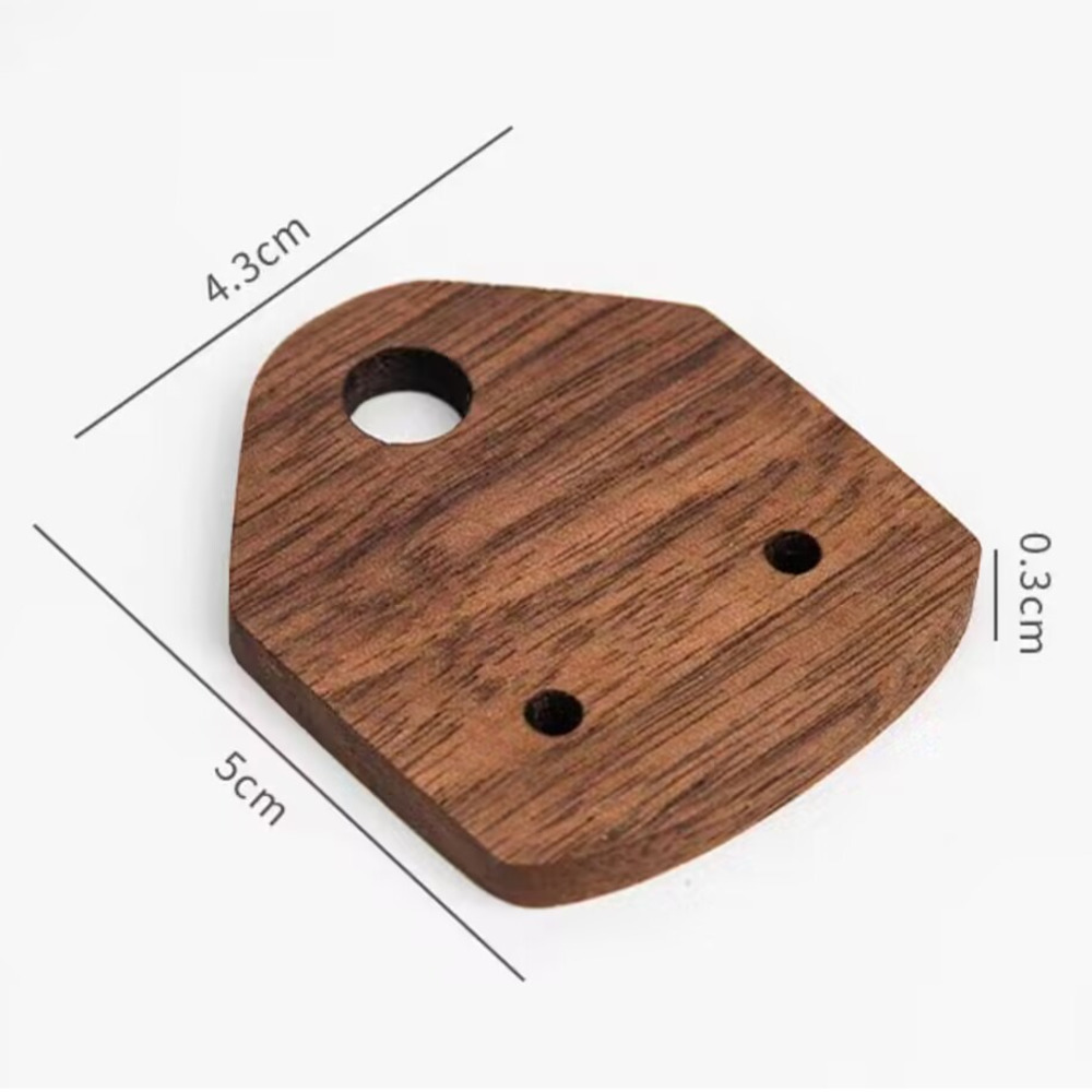 Black Walnut Earring Stud Display Cards, Solid Wood Jewelry Display Shelf for Ear Nails Earrings, Wooden Earring Storage