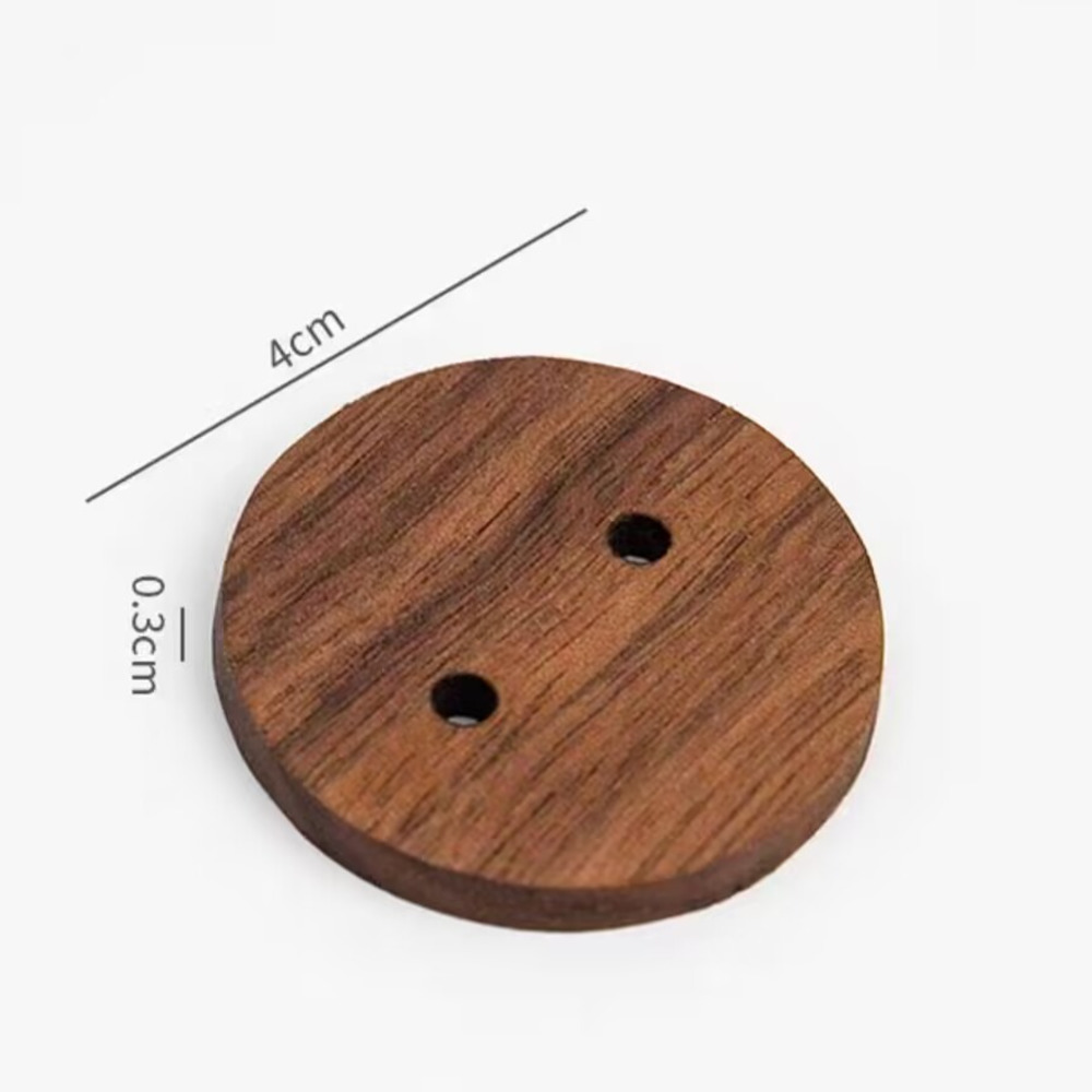 Black Walnut Earring Stud Display Cards, Solid Wood Jewelry Display Shelf for Ear Nails Earrings, Wooden Earring Storage