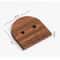 Black Walnut Earring Stud Display Cards, Solid Wood Jewelry Display Shelf for Ear Nails Earrings, Wooden Earring Storage