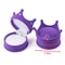 Crown Velvet Jewelry Box, Elegant Ring, Necklace, Earring Gift Case for Display, Storage Perfect for Valentine, Wedding