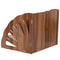 Wooden Fan Multilayer Standing Test Paper Tray Vertical Organizer File Rack Data Storage Office Sta 2