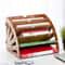 Wooden Fan Multilayer Standing Test Paper Tray Vertical Organizer File Rack Data Storage Office Sta 6