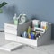 New Plastic Drawer Makeup Storage Box, Dormitory Organizer, Skin Care Cosmetics Shelf for Dressing Table & Desktop