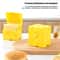 Plastic Cheese Slice Saver with Flip, Airtight Sliced Cheese Storage Container for Butter Block & Fresh Food