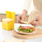 Plastic Cheese Slice Saver with Flip, Airtight Sliced Cheese Storage Container for Butter Block & Fresh Food