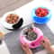 Creative Double-Layer Snacks Bowl, Nut Sunflower Seed Bowl with Shell Storage, Dry Fruit Containers, Snack Storage Box