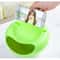 Creative Double-Layer Snacks Bowl, Nut Sunflower Seed Bowl with Shell Storage, Dry Fruit Containers, Snack Storage Box
