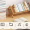 Desktop Bookshelf Organizer Bamboo Office Document Magazine Storage Shelf For Student Economy Stand