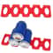 Red Silicone Fridge Can Beer Wine Bottle Rack Holder Mat – Anti-Skid Stacking Tidy Tool, Foldable Kitchen Organizer