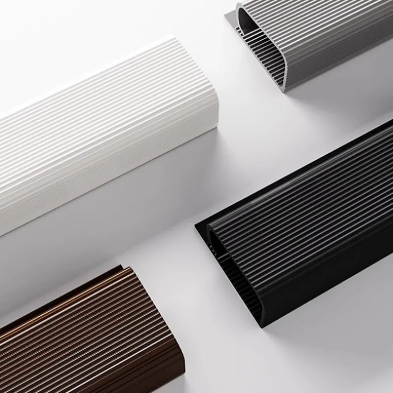 PVC Desk Cable Tray, Under Desk Cable Management, Wire Organizer Raceway & Cord Hider for Home Office