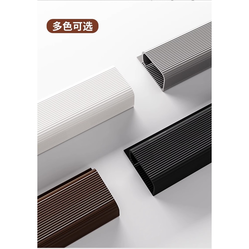 PVC Desk Cable Tray, Under Desk Cable Management, Wire Organizer Raceway & Cord Hider for Home Office