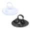 Rubber Clear Suction Cup Sucker, Heavy Duty PVC Suction Cup Hook for Car Sun Shade, Bathroom, Wall