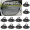 Rubber Clear Suction Cup Sucker, Heavy Duty PVC Suction Cup Hook for Car Sun Shade, Bathroom, Wall