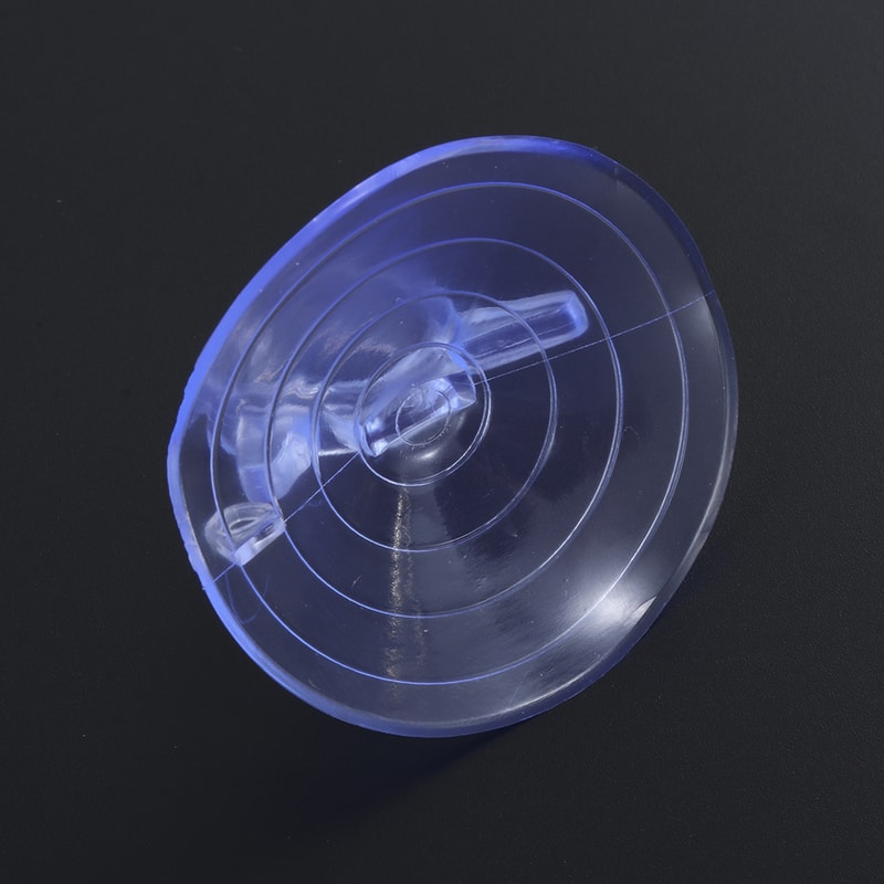 Rubber Clear Suction Cup Sucker, Heavy Duty PVC Suction Cup Hook for Car Sun Shade, Bathroom, Wall