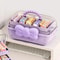 Cute MultiLayer Hairpin Storage Box For Girls Jewelry Hair Accessories Organizer Toy Storage Box 0