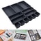 13Pcs Drawer Organizers Separator, Home, Office Storage Box for Desk, Kitchen, Bathroom, Makeup, Stationery & More