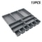 13Pcs Drawer Organizers Separator, Home, Office Storage Box for Desk, Kitchen, Bathroom, Makeup, Stationery & More