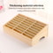 24-Cell Simple Mobile Phone Storage Box, Wooden Multi-Grid Organizer for Office, Classroom Conference Rooms