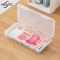 Portable Storage Box, Paper Money Album, Banknote Case with Transparent Plastic Holder for Coin Storage, Collection