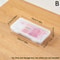 Portable Storage Box, Paper Money Album, Banknote Case with Transparent Plastic Holder for Coin Storage, Collection