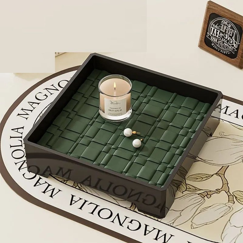 Elegant Key Tray Storage Box Trendy Home Decor For Entrance Shelf Living Room Porch Organization 1