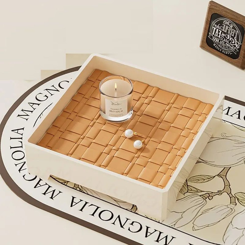 Elegant Key Tray Storage Box Trendy Home Decor For Entrance Shelf Living Room Porch Organization 6