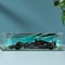 Premium Acrylic Display Box For Lego Dustproof Mercedes Building Block Case Clear Model Car Storage 1