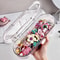 Hair Accessories Organizer Acrylic Storage Box Clear Hair Tie Organizer for Headband Laundry Pods Container Desktop Storage Box
