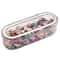 Hair Accessories Organizer Acrylic Storage Box Clear Hair Tie Organizer for Headband Laundry Pods Container Desktop Storage Box