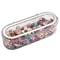 Hair Accessories Organizer Acrylic Storage Box Clear Hair Tie Organizer for Headband Laundry Pods Container Desktop Storage Box