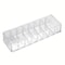 Acrylic Nail Polish Organizer, Clear Display Rack for Cosmetic Storage, Durable & Easy to Clean Nail Studio Props