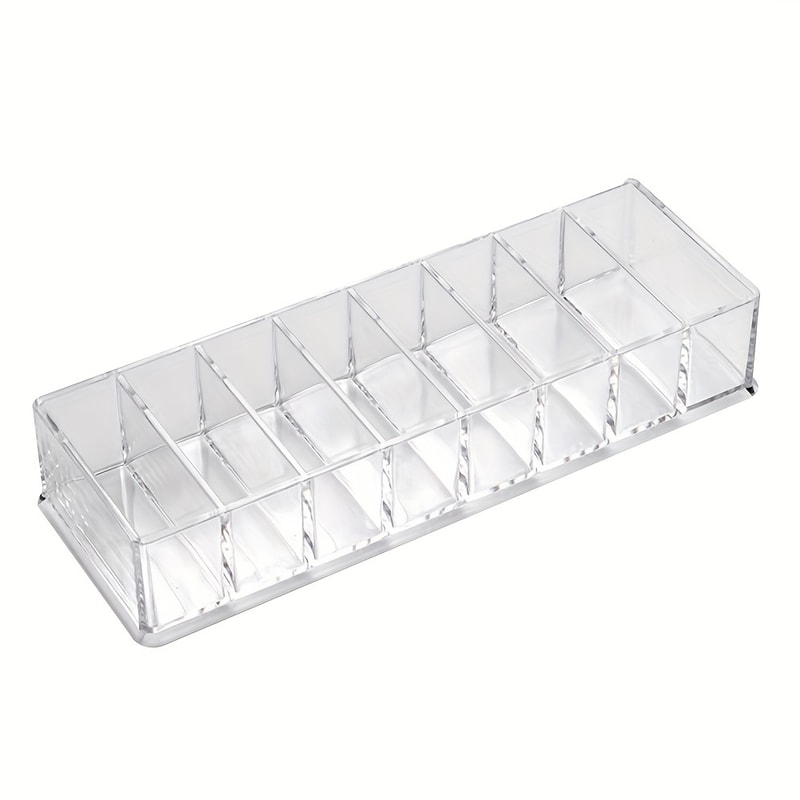 Acrylic Nail Polish Organizer, Clear Display Rack for Cosmetic Storage, Durable & Easy to Clean Nail Studio Props