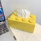Creative Cartoon Building Block Tissue Box, High Aesthetic Value Household Napkin Paper Drawer Storage Box for Home