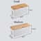 Wooden Cable Storage Box, Dustproof Power Line Organizer, Charger Socket, Wire Case, Home Cable Winder, Storage Case