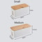 Wooden Cable Storage Box, Dustproof Power Line Organizer, Charger Socket, Wire Case, Home Cable Winder, Storage Case