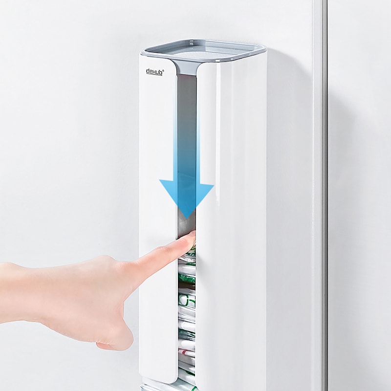 Nordic Style Kitchen Garbage Bag Storage Rack, Plastic Household Organizer Case for Bathroom Shoe Cover Creative Stroage