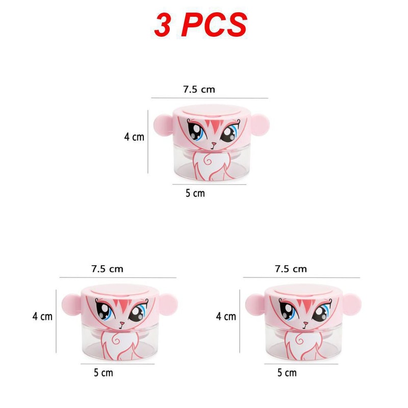 Cartoon Pill Grinder Pulverizer Portable Tablet Crusher Medicine Dispenser Storage Container 13