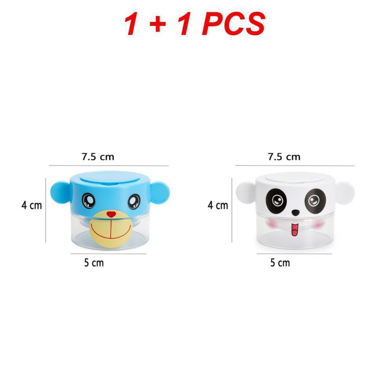 Cartoon Pill Grinder, Pulverizer, Portable Tablet Crusher, Medicine Dispenser Storage Container