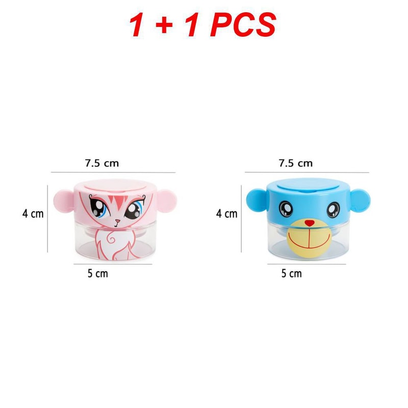 Cartoon Pill Grinder, Pulverizer, Portable Tablet Crusher, Medicine Dispenser Storage Container