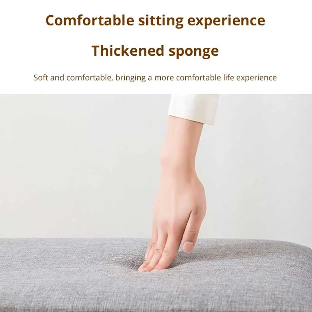 1pc Foldable Fabric Storage Stool, Multifunctional Home Organizer for Shoes, Toys & More, Space-Saving Storage Box