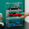 Car Model Display Box, Transparent Stackable Storage Rack for Diecast Cars Model Storage Cabinet with Clear View