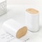 Automatic Pops Up Toothpick Box, Cotton Bud & Swabs Storage Case Organizer Toothpick Holder Dispenser Container for Home