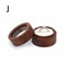 Natural Walnut Wood Wedding Ring Case Box Handcrafted Jewelry Display Organizer For Earrings Rings 6