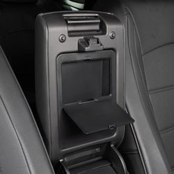 37ma innovative invisible storage box, convenient plastic compartment for automotives, car center console organizer