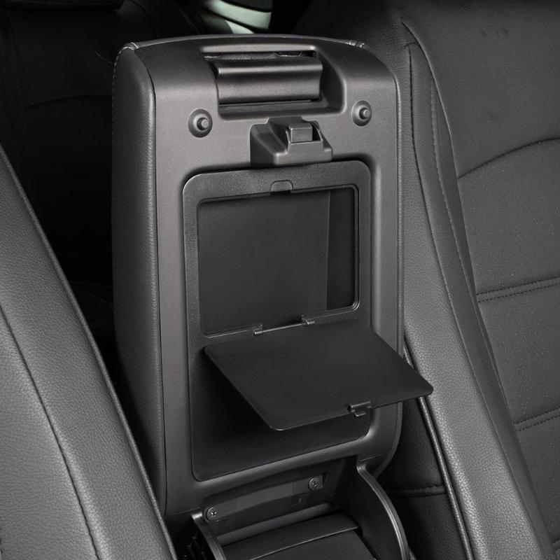 37MA Innovative Invisible Storage Box, Convenient Plastic Compartment for Automotives, Car Center Console Organizer