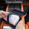 Creative Car Mounted Tissue Box Drawer, Multifunctional Armrest, Backrest Hanging Organizer with Sun Visor